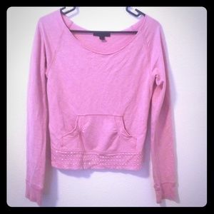 Pink Rinestone Sweatshirt